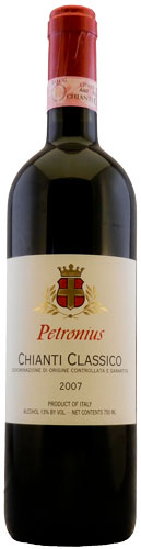 Petronius 2007 Chianti Classico - Italian Red Wine from Tuscany