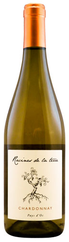 Racines de la Terre Chardonnay wine bottle